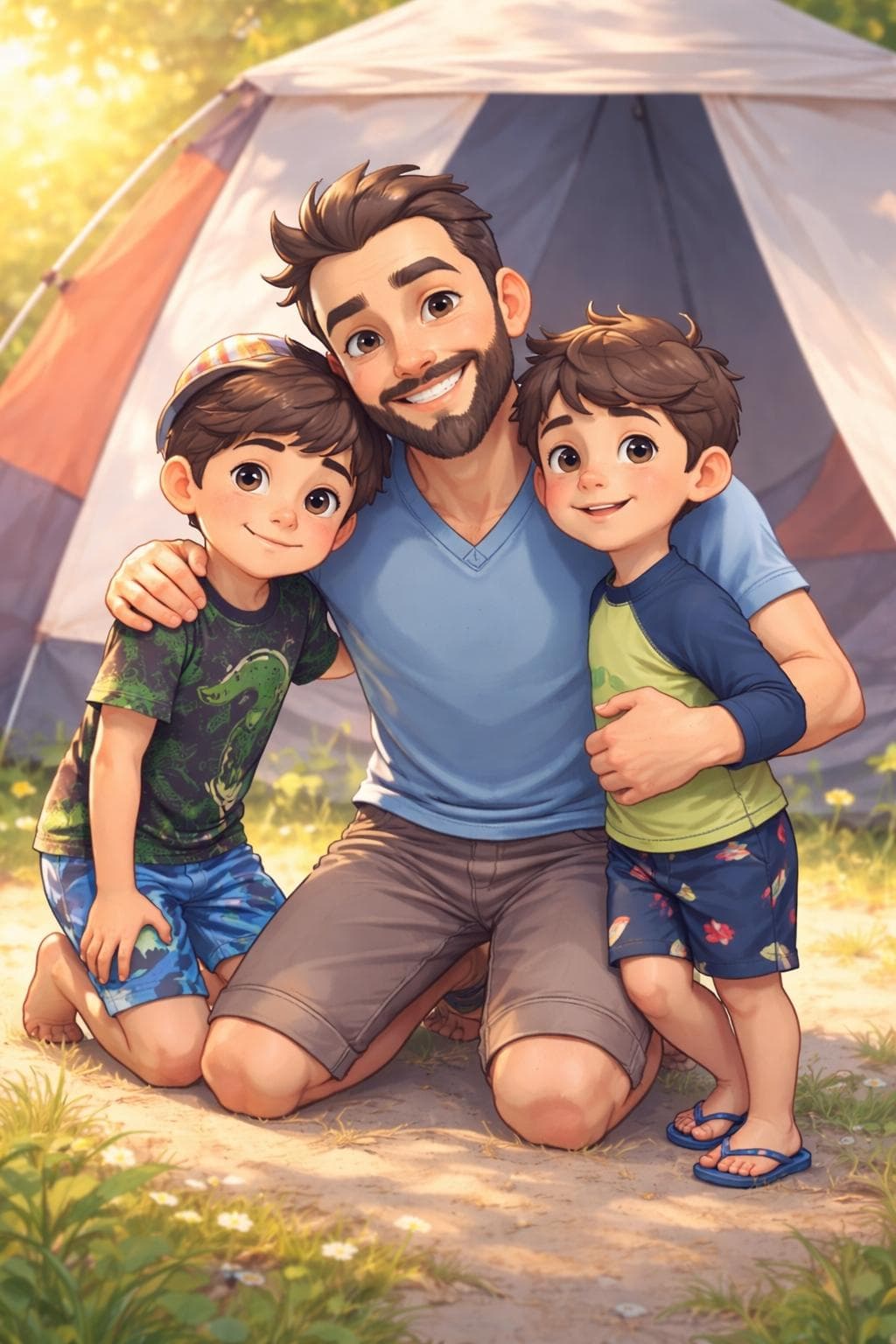 Daddy In The Middle book cover